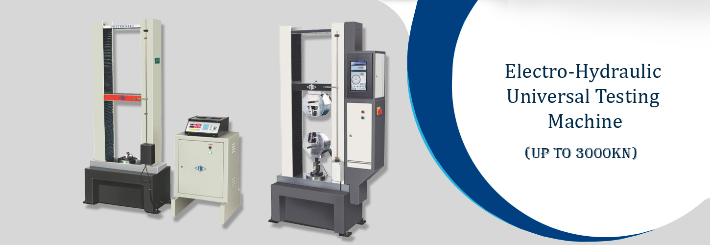 Manufacturer, Supplier And Service Provider Of Rockwell Hardness Tester, Destrictive Testing - Electro Hydraulic Universal Testing Machine, Rockwell Hardness Tester, Electro Mechanical Universal Testing Machine, Vickers Hardness Tester, Horizontal Chain And Rope Testing Machine, Brinell Hardness Tester